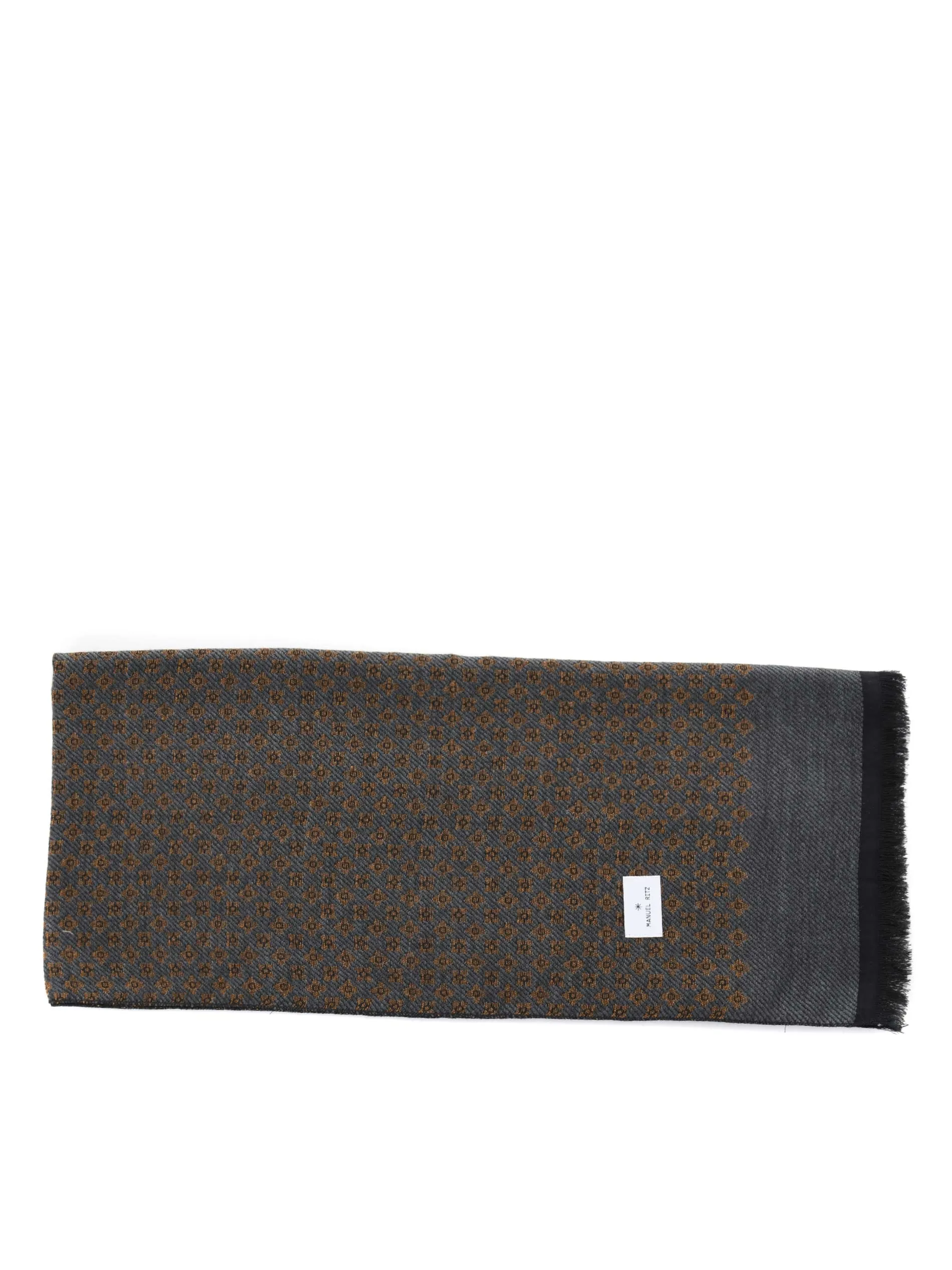  MANUEL RITZ Sciarpa Manuel Ritz in misto mohair jacquard Disponibile Store Scafati