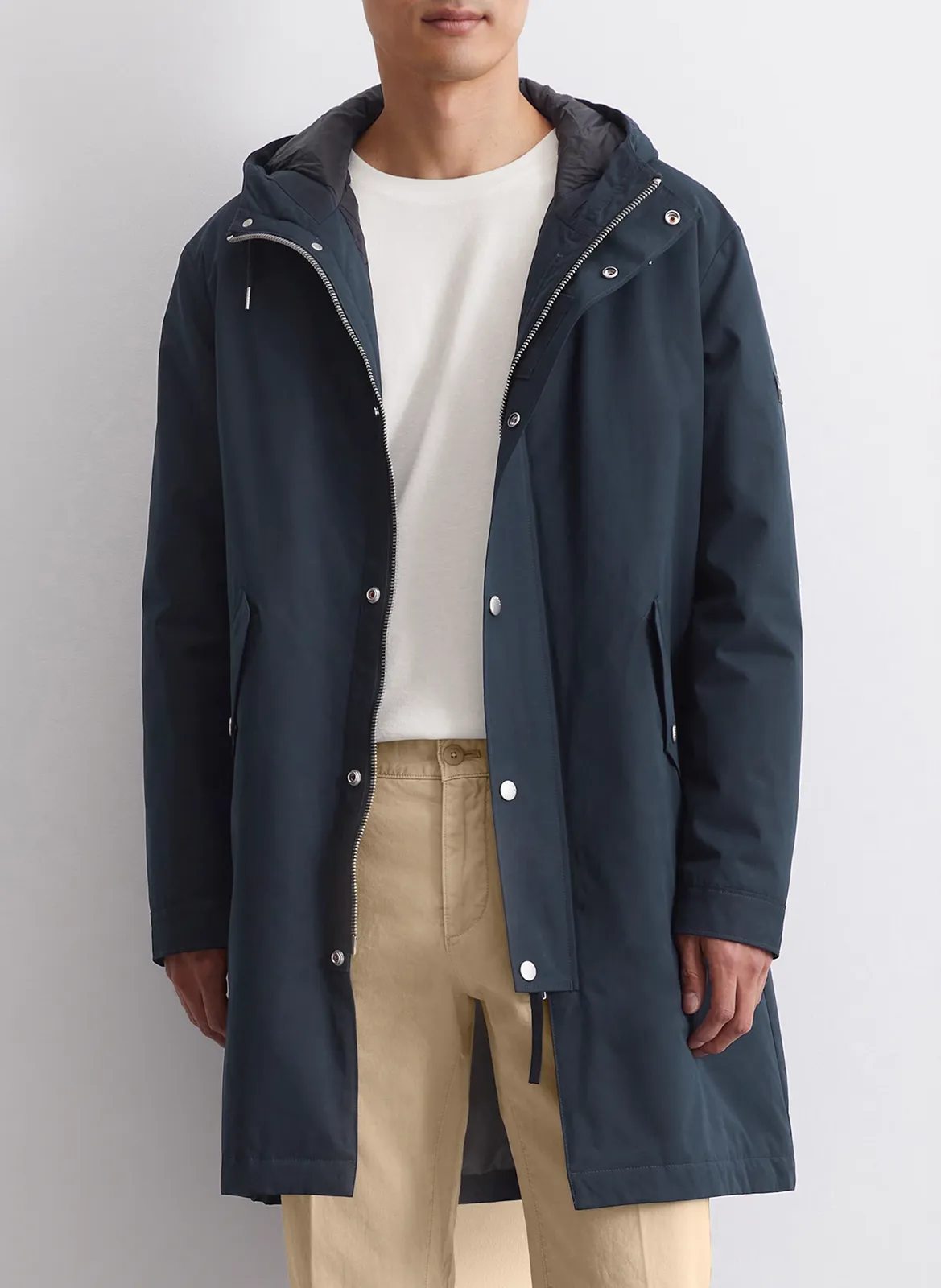  MARC O'POLO   Parka Ludivine con cappuccio | Blu