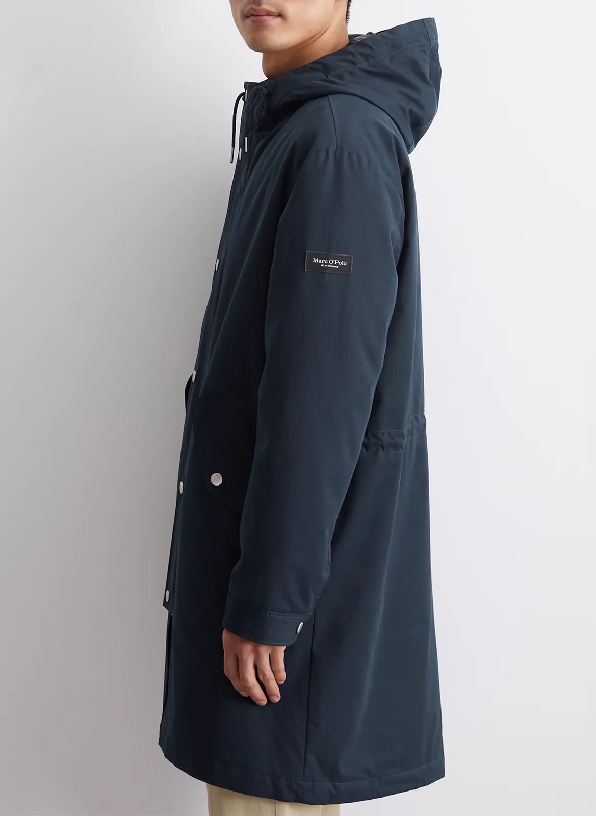  MARC O'POLO   Parka Ludivine con cappuccio | Blu