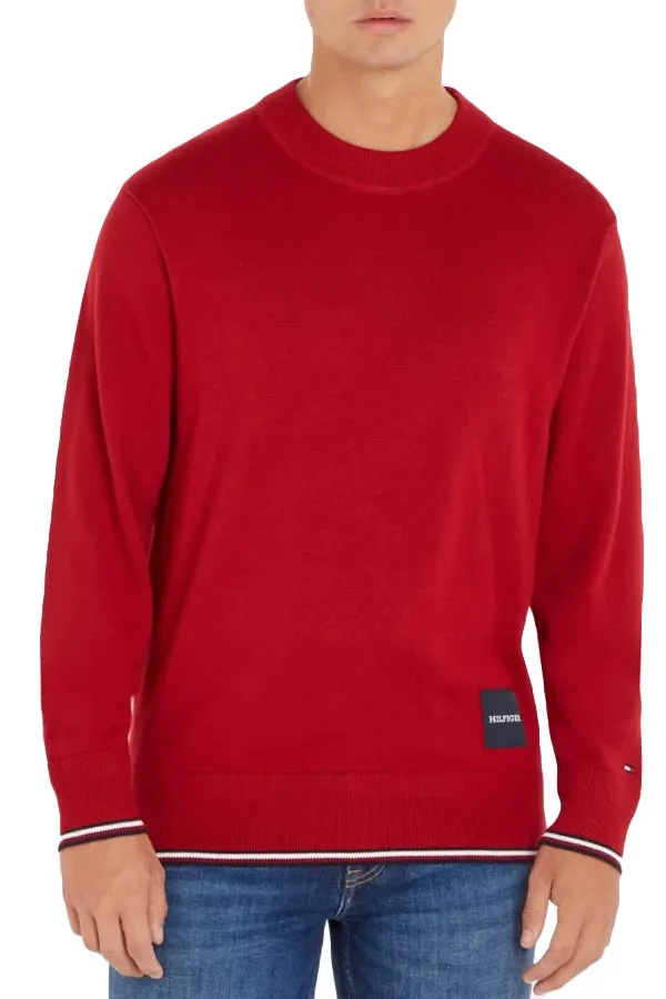 ----------Monotype Gs Tipped Crew Neck---------