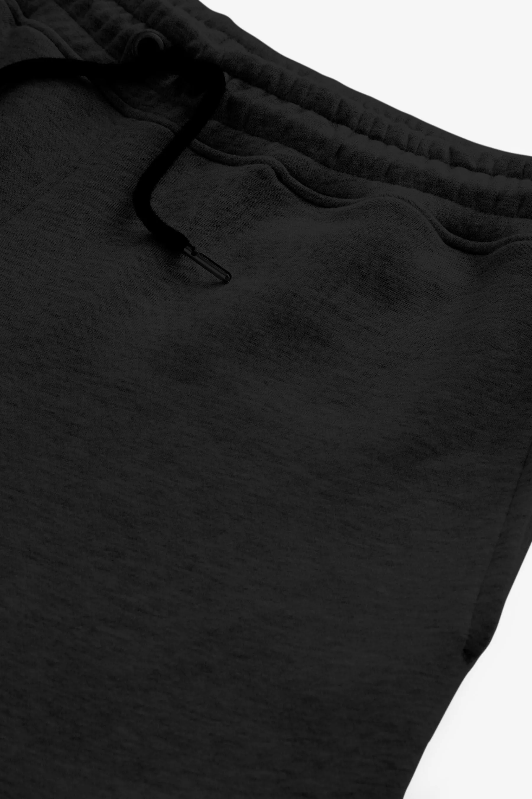 Nero  - Blend in cotone Pantaloni da jogging