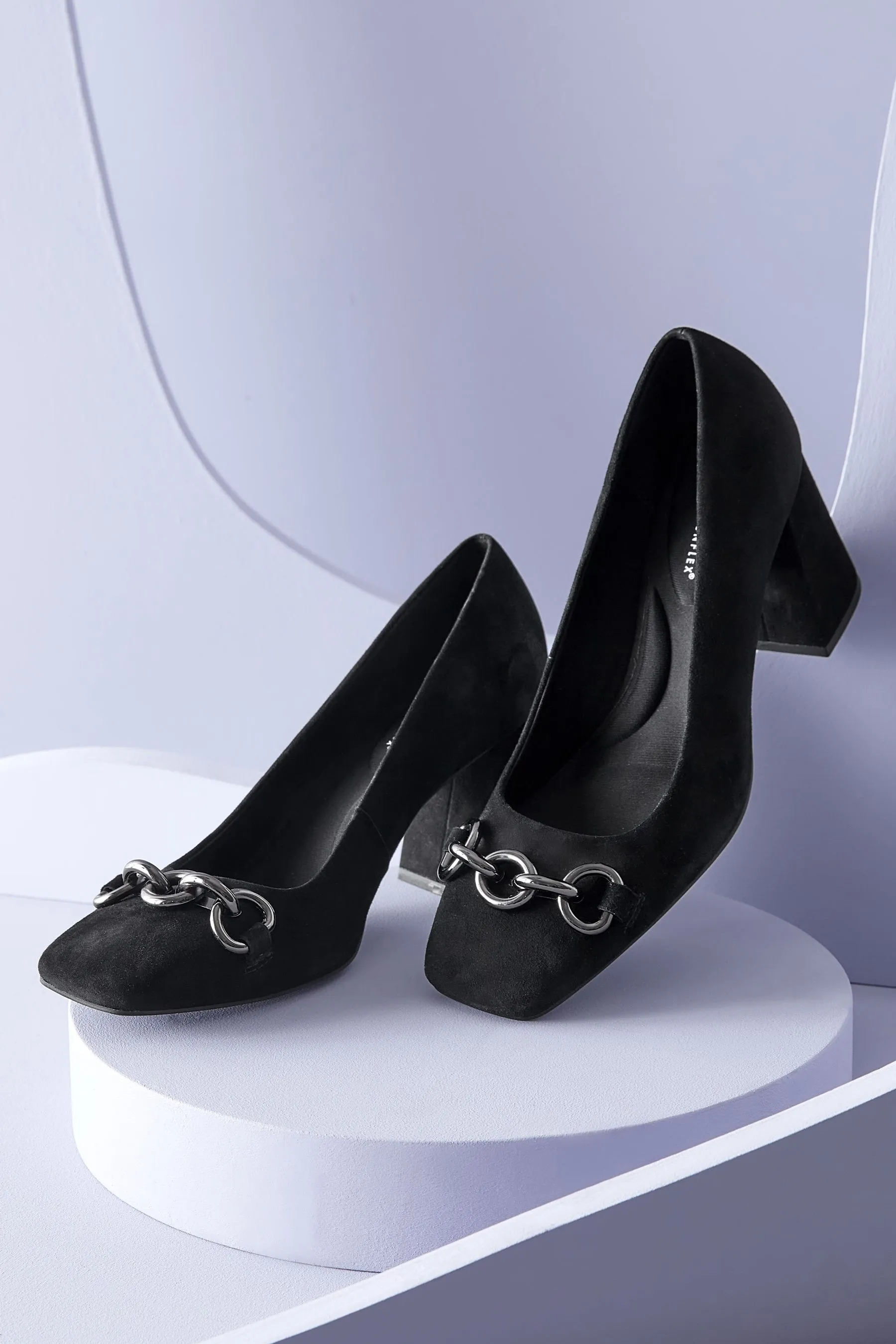 Nero  - Forever Comfort® with Motionflex - Décolleté a punta quadrata con Scarpe