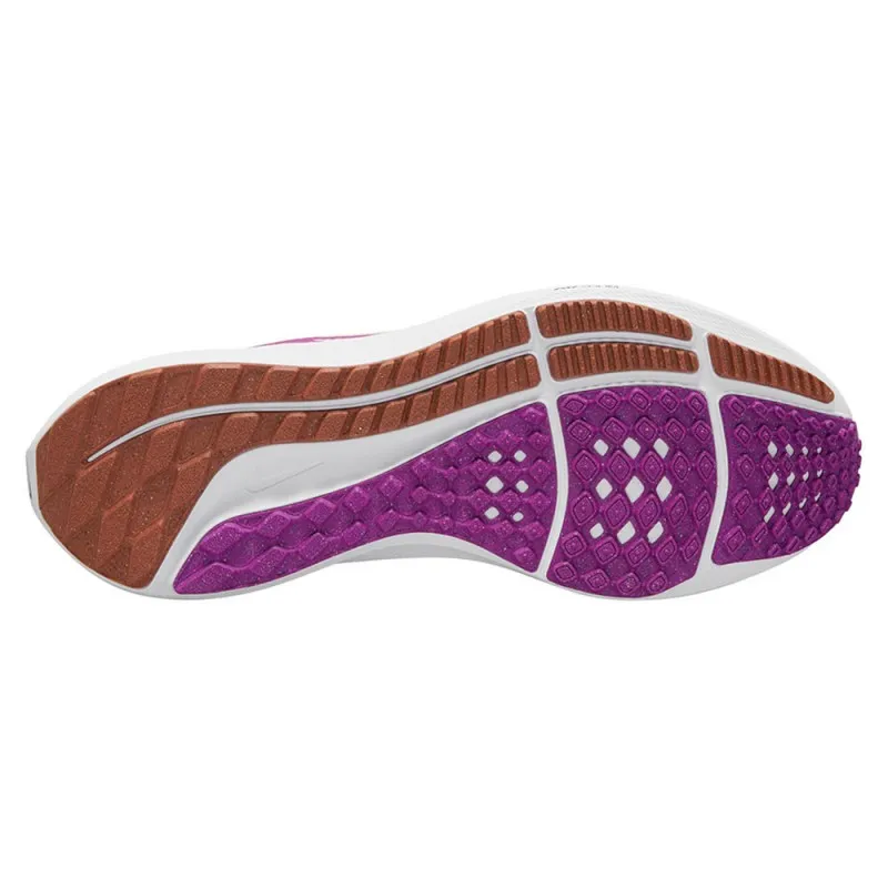 Nike Air Zoom Pegasus 40 Bianco Beige Rosa - Scarpe Running Donna