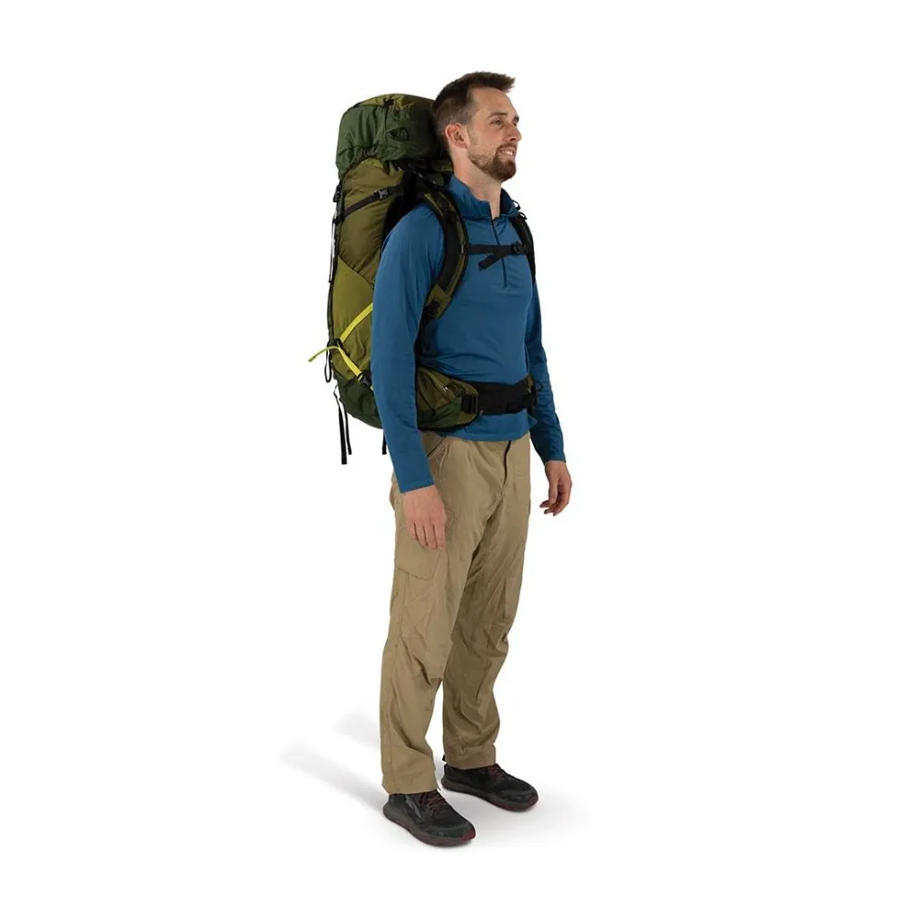 Osprey Zaino Trekking Atmos Ag Lt 50 Verde Uomo