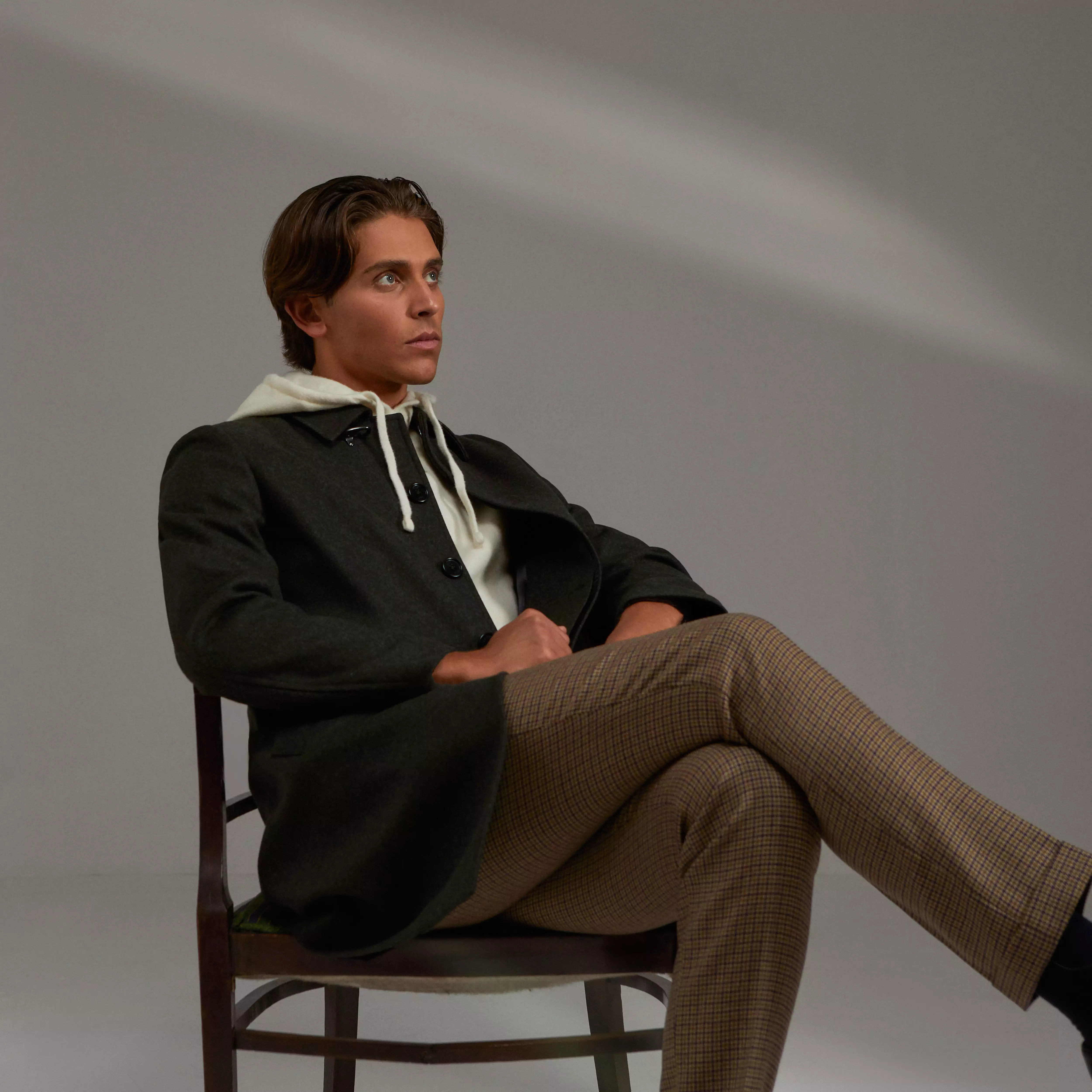 Pantalone in lana vergine