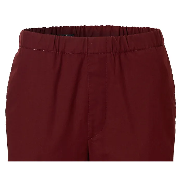 Pantaloni da riabilitazione Henk ter Horst in cotone Rosso scuro