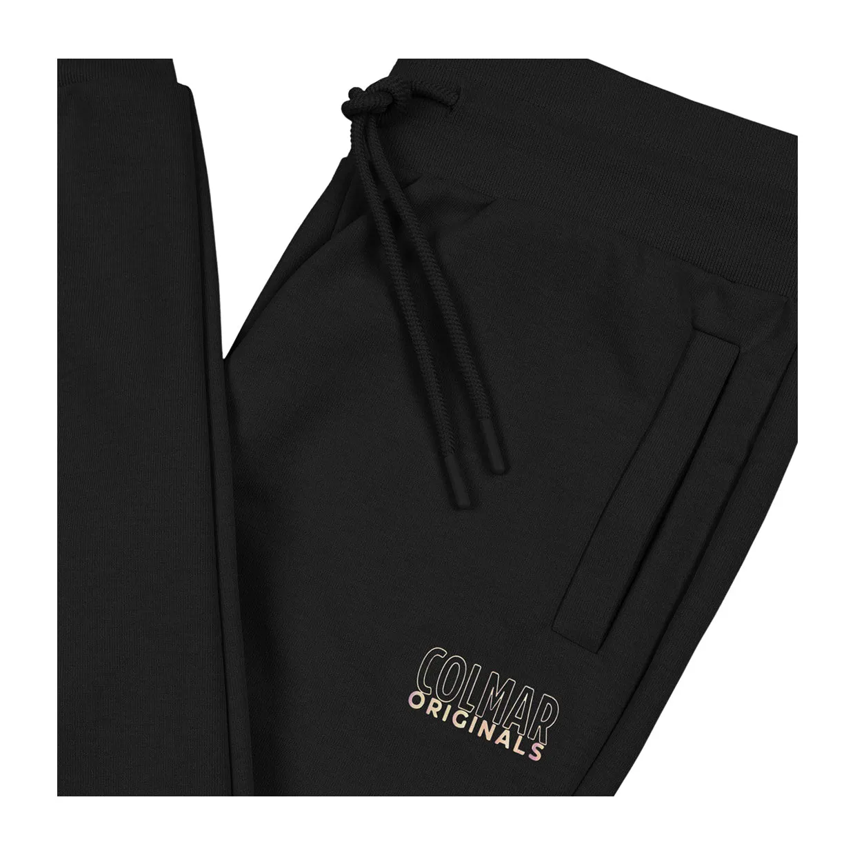 Pantaloni Donna Colmar Slim Fit Logo Olografico Nero
