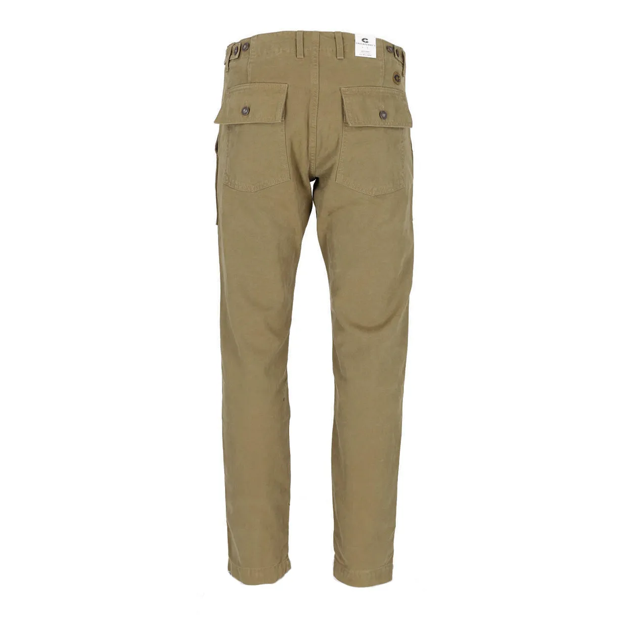 Pantaloni Uomo Chesapeake's Degrasse Canvas Verde Khaki