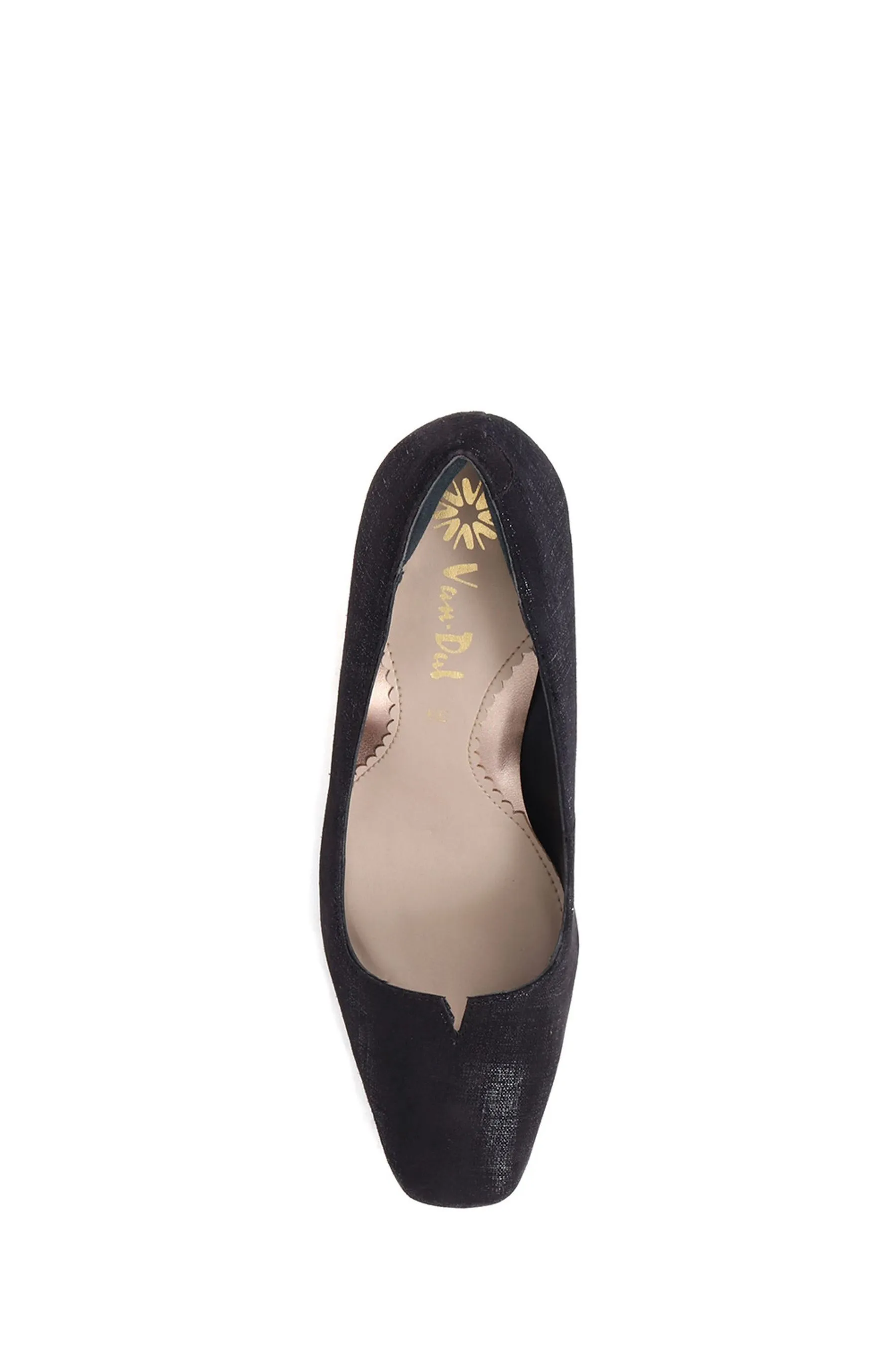 Pavers Van - Dal - Nero a punta in pelle - Scarpe décolleté