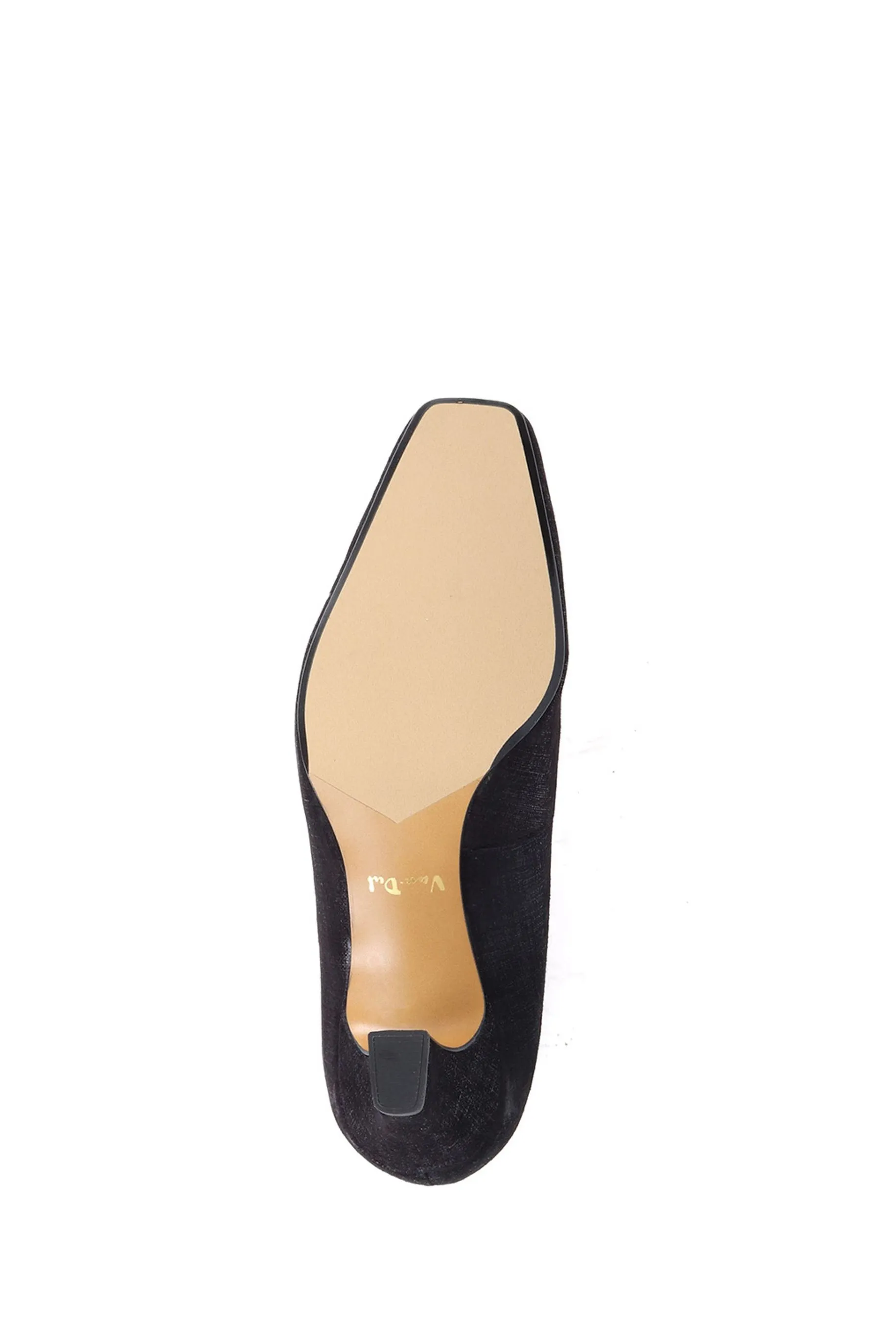 Pavers Van - Dal - Nero a punta in pelle - Scarpe décolleté