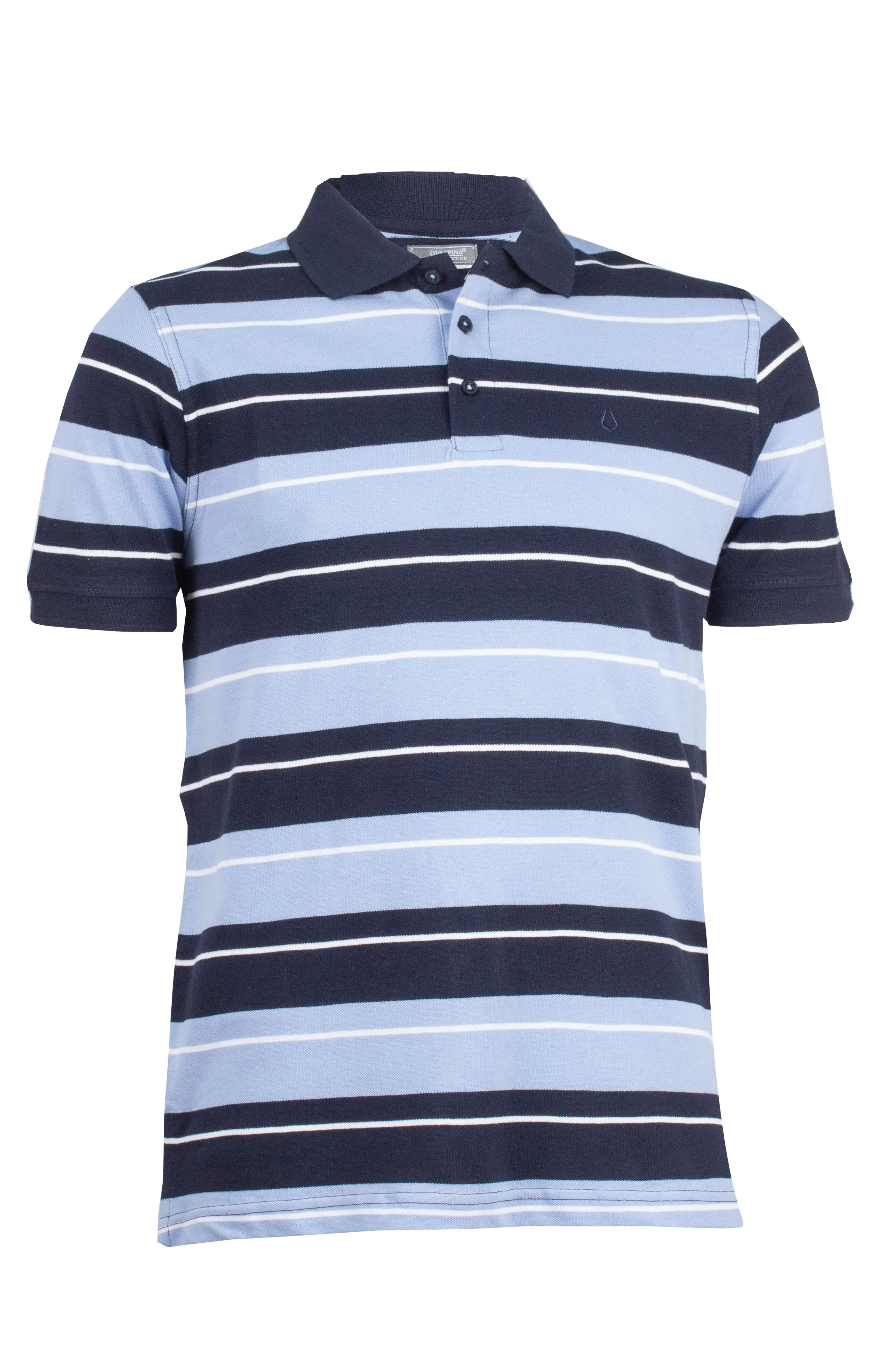 Polo in cotone piquet a righe