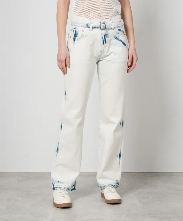PROENZA SCHOULER Jeans bianchi Ellsworth R2428000DC057