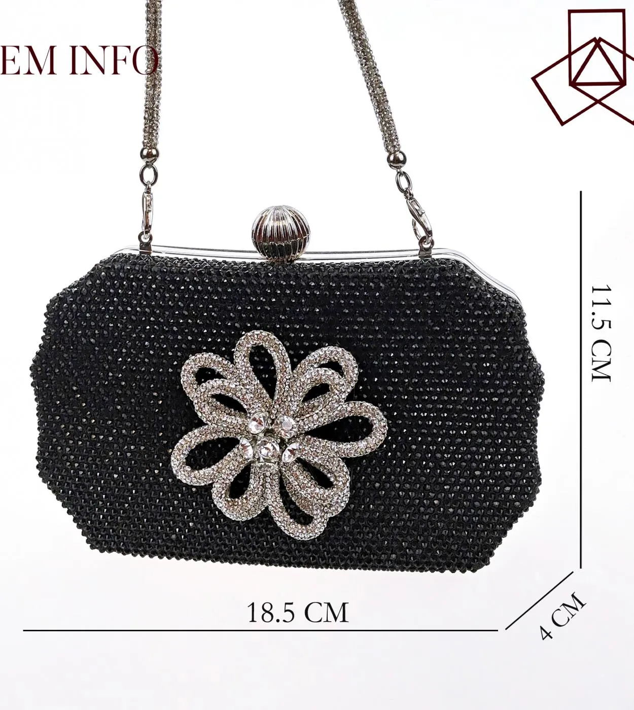 Qsgfc Usura Quotidiana Punta A Punta Stiletto Nero Strass E Diamante Farfalla Design Scarpe Da Festa Scarpe E Borsa Da Donna