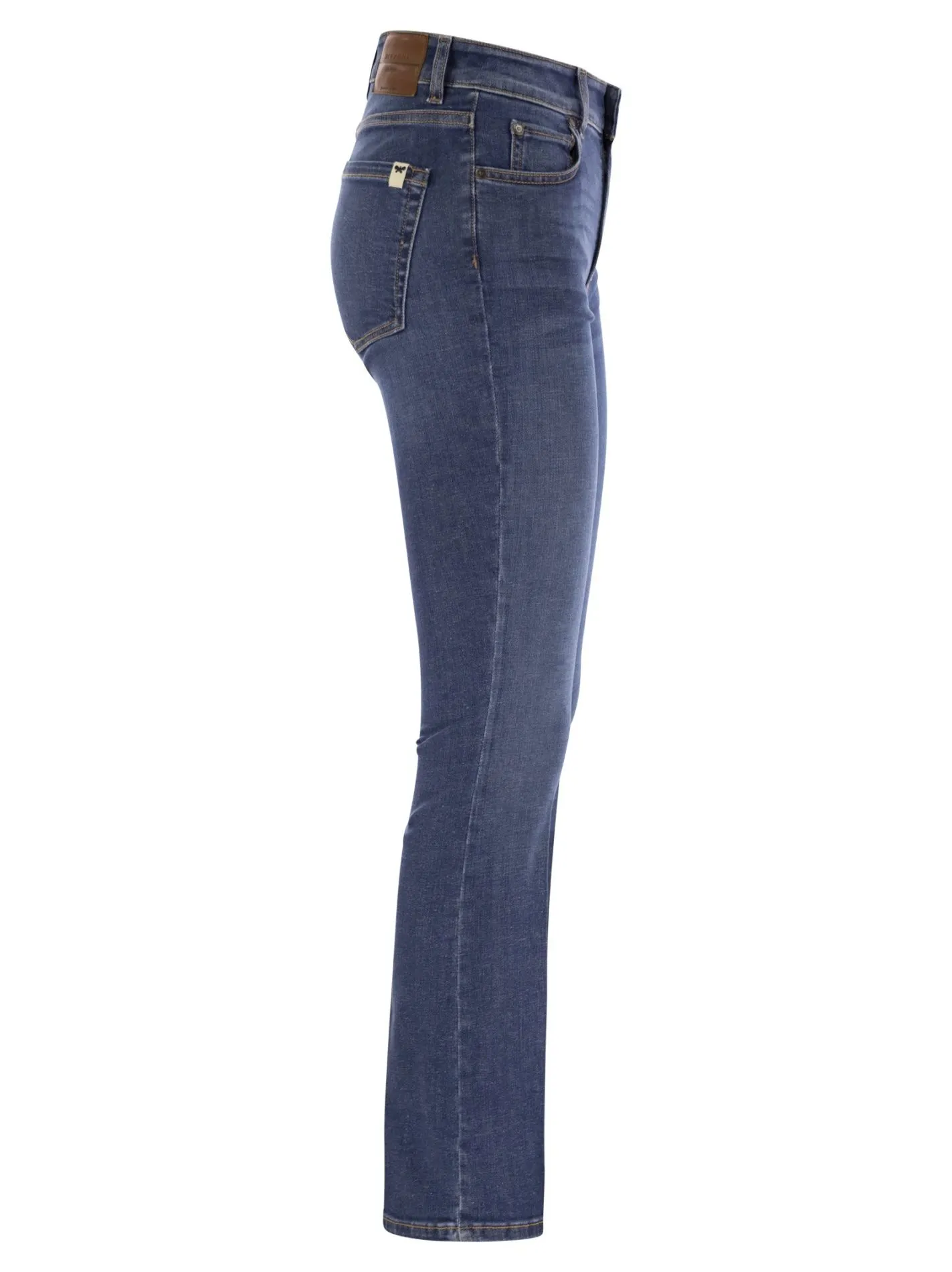RAPALLO – Jeans cropped in denim comfort