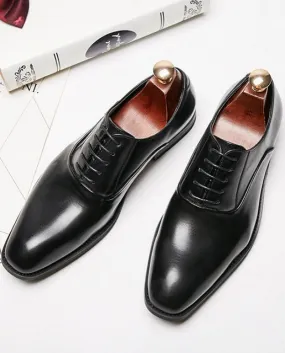 Retro Trend British Designer Scarpe Oxford da lavoro a punta per uomo Abito da cerimonia nuziale formale Ritorno a casa Sapatos