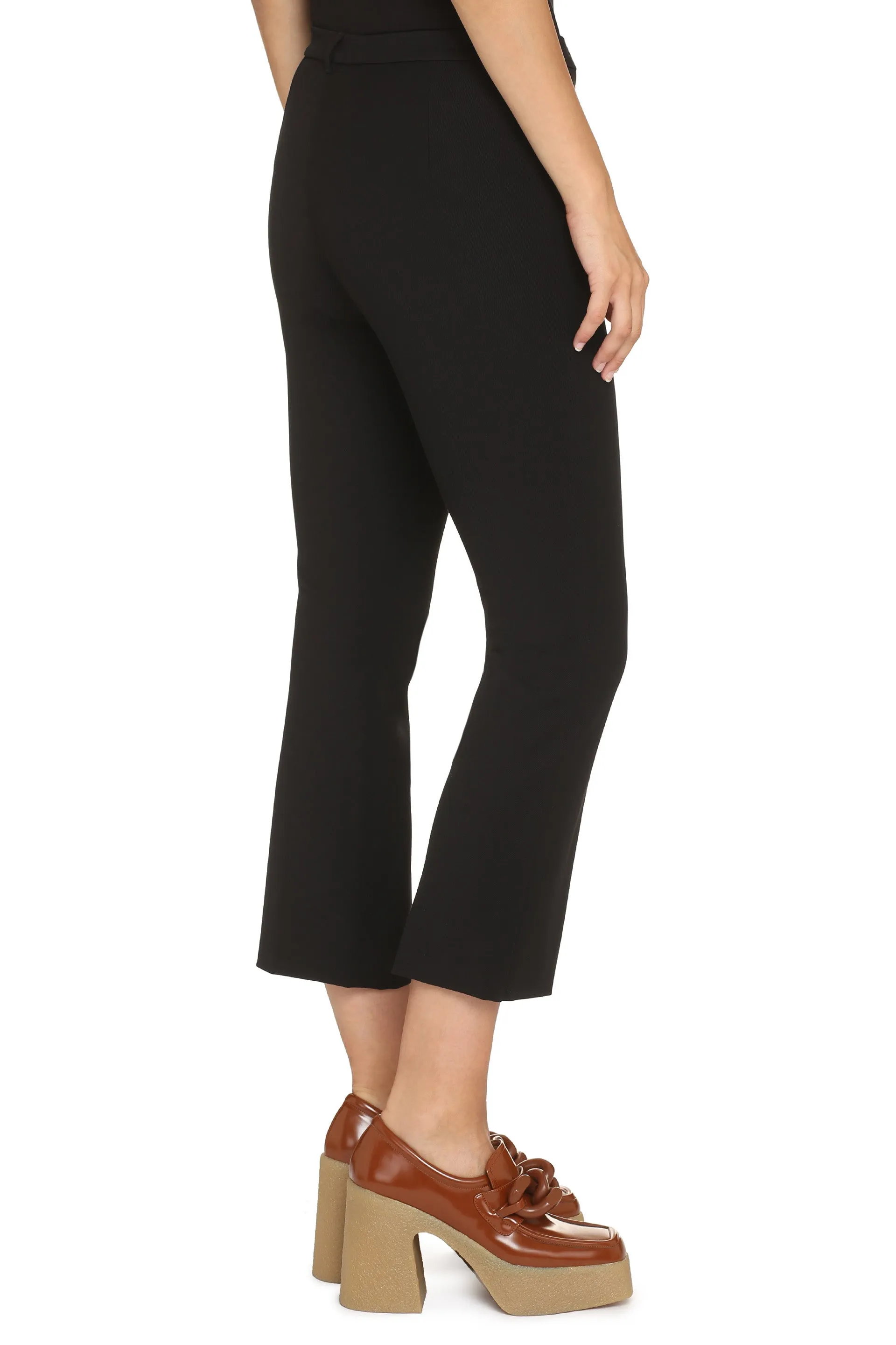 S MAX MARA Pantaloni Umanita in misto cotone