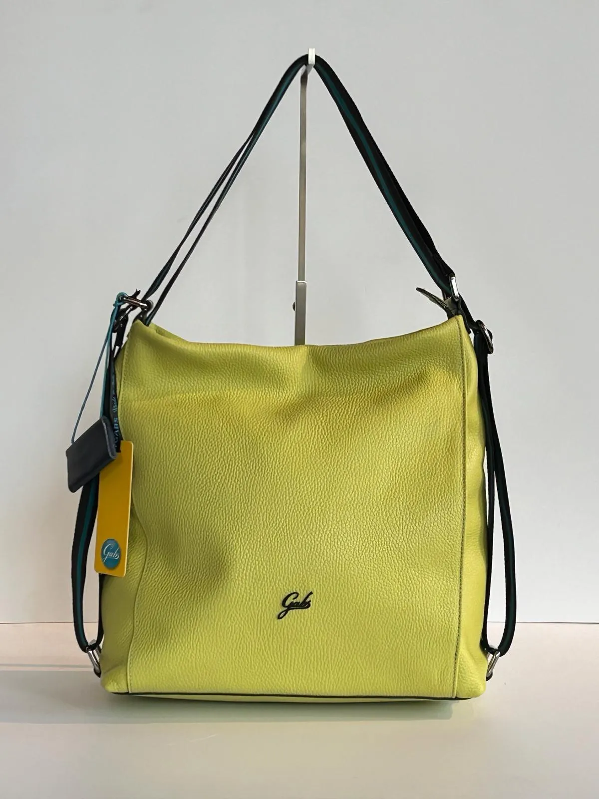 S4-AISSA L Borsa Bull Black Cyber Lime  