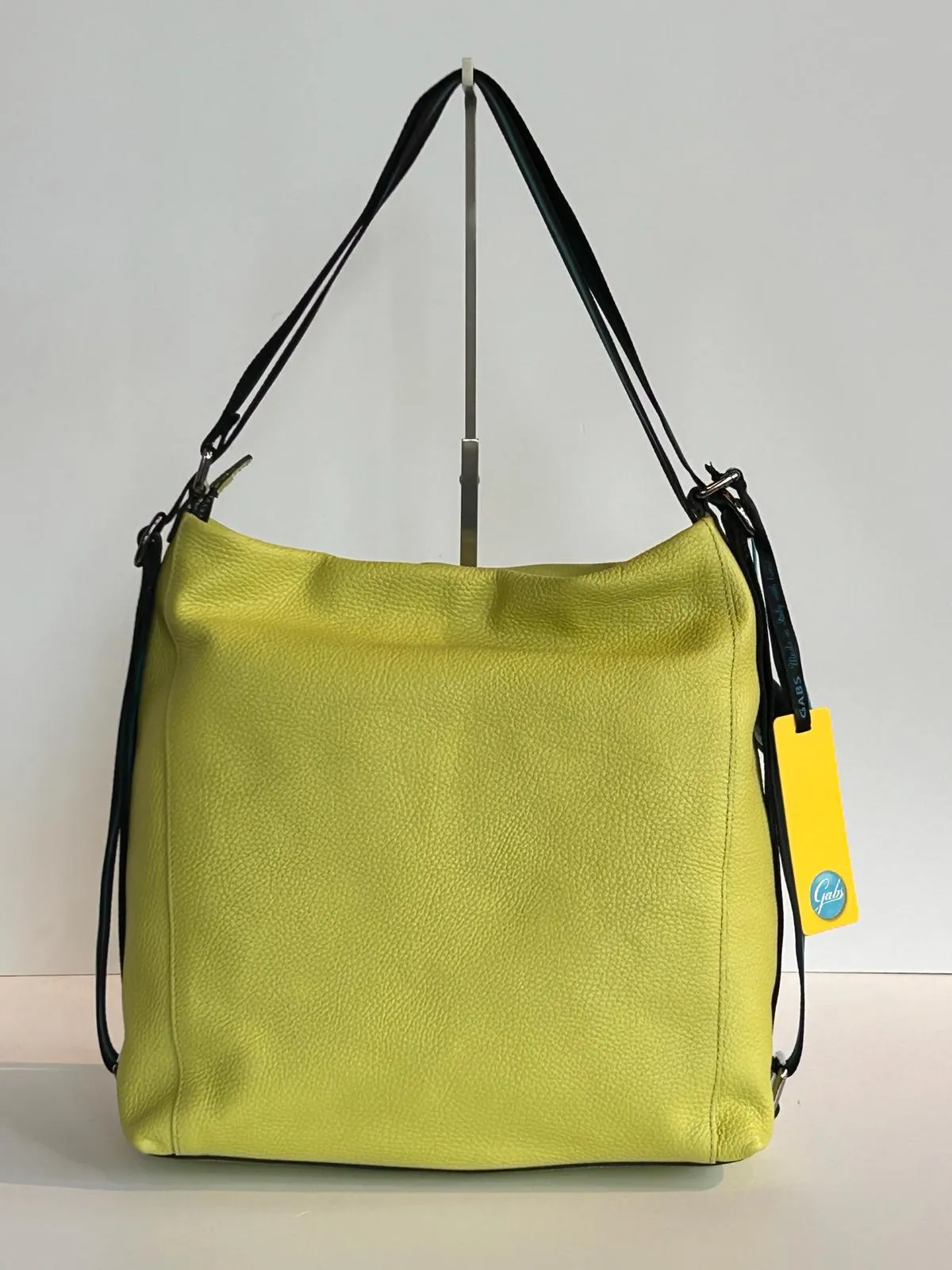 S4-AISSA L Borsa Bull Black Cyber Lime  