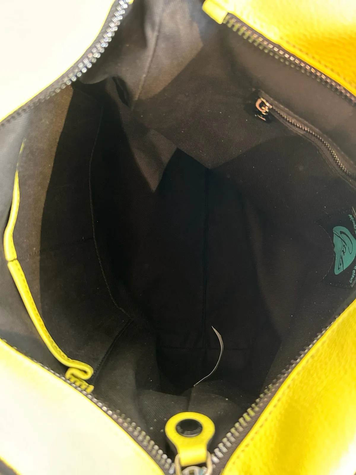 S4-AISSA L Borsa Bull Black Cyber Lime  