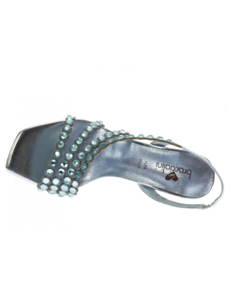 Sandali donna “Braccialini” F30 Collezione 2024 – Azzurro Sky
