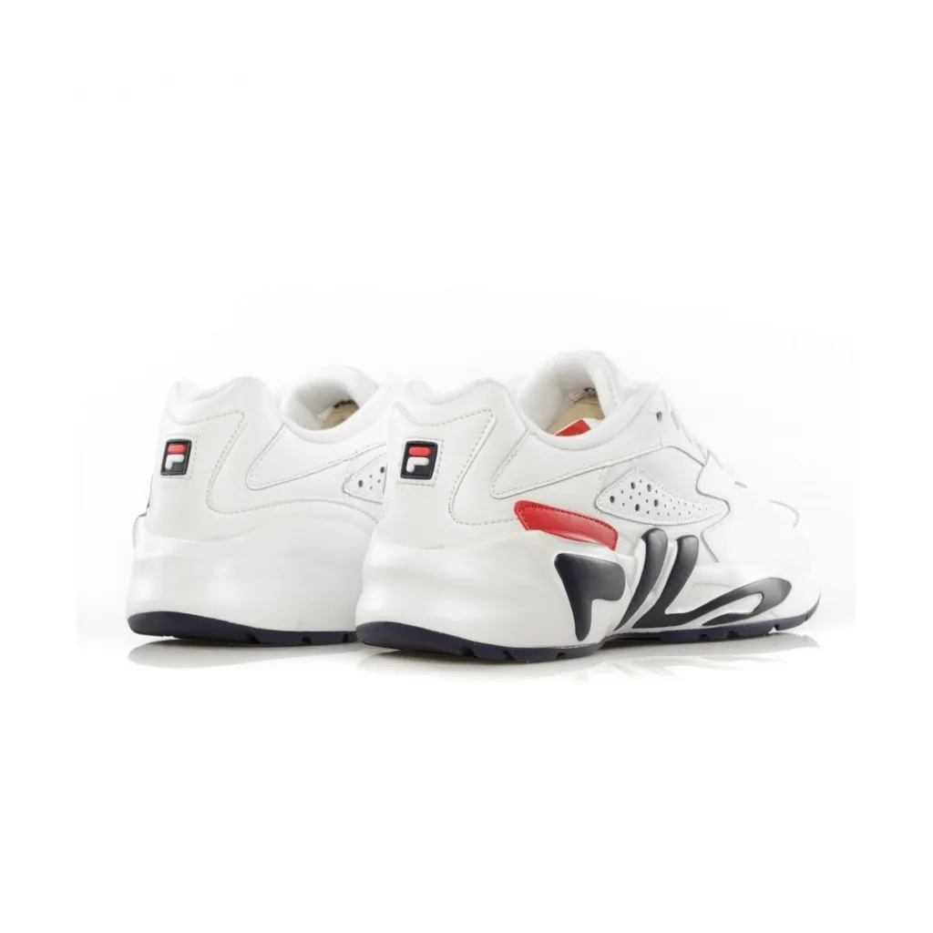 SCARPA BASSA MINDBLOWER WHITE/FILA NAVY/FILA RED
