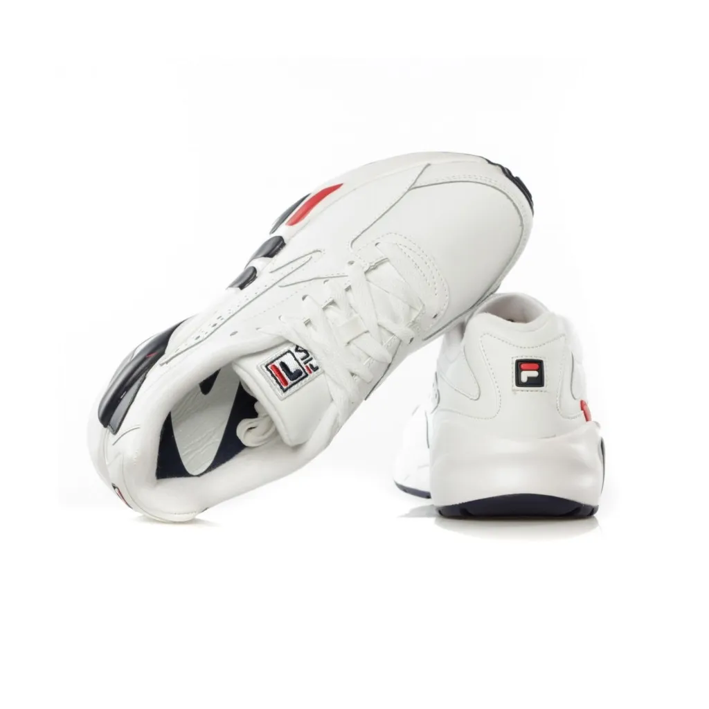 SCARPA BASSA MINDBLOWER WHITE/FILA NAVY/FILA RED