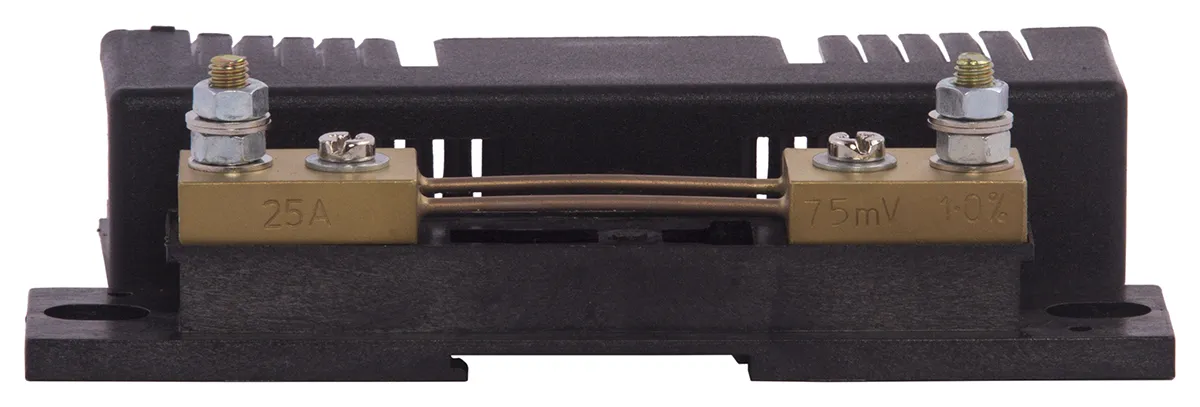 Shunt con terminale in ottone Sifam Tinsley, max 25 A, 75mV