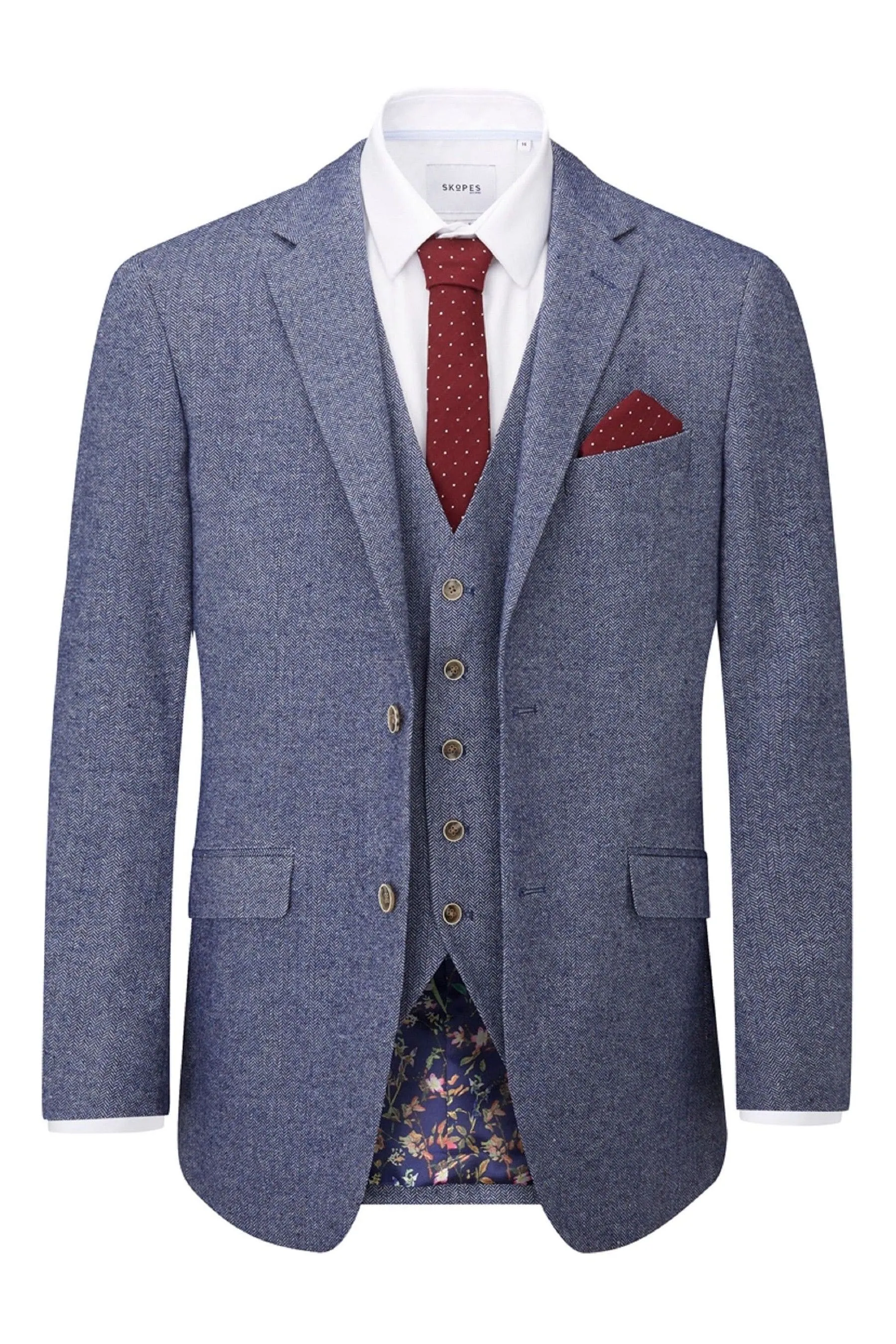 Skopes - Jude - Giacca da completo in Vestibilità sartoriale tweed