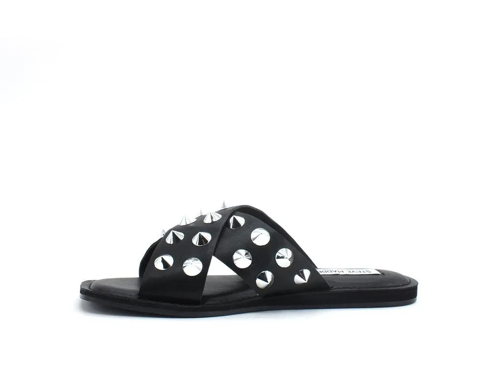 STEVE MADDEN Spikey Ciabatta Borchie Black SPIK02S1