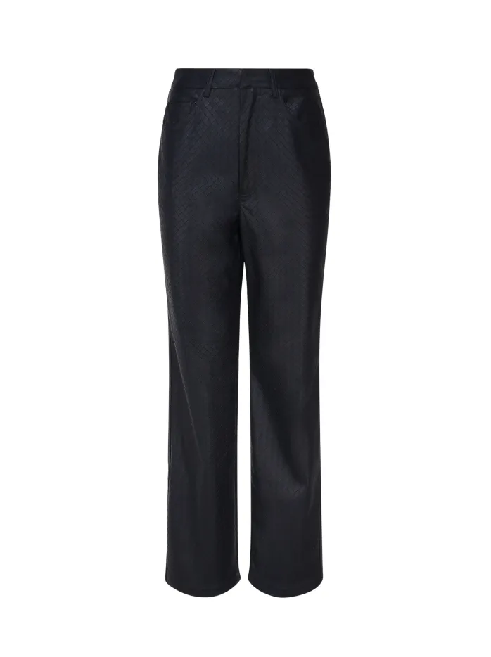 STRAIGHT BRAIDED PANTS