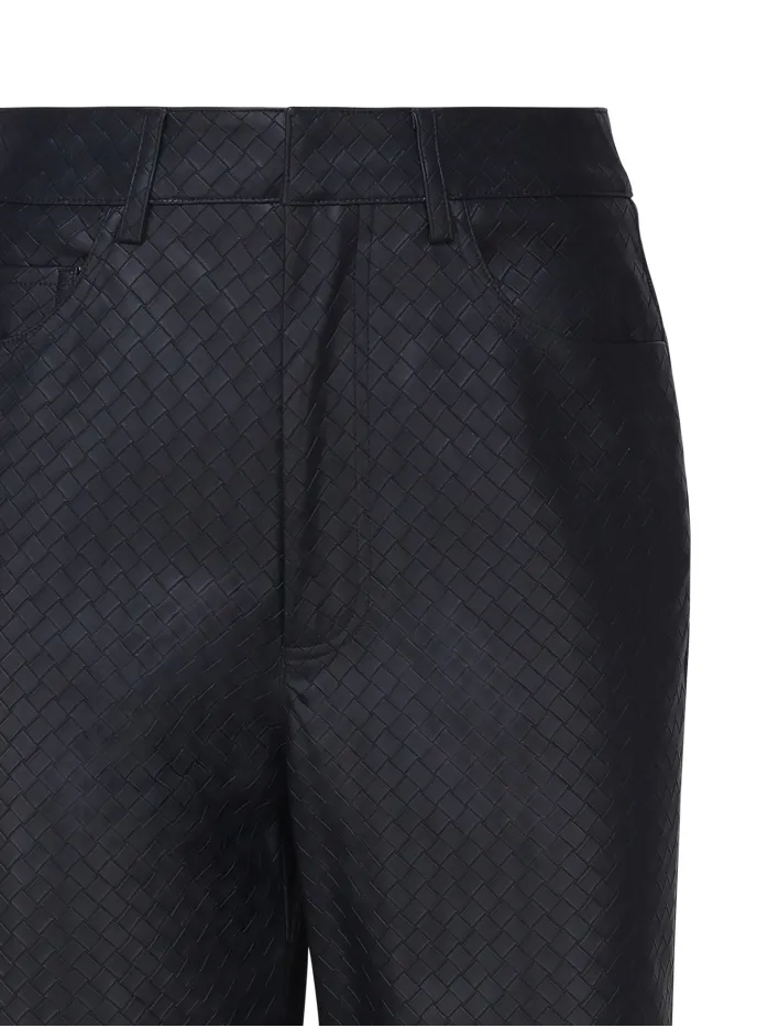 STRAIGHT BRAIDED PANTS