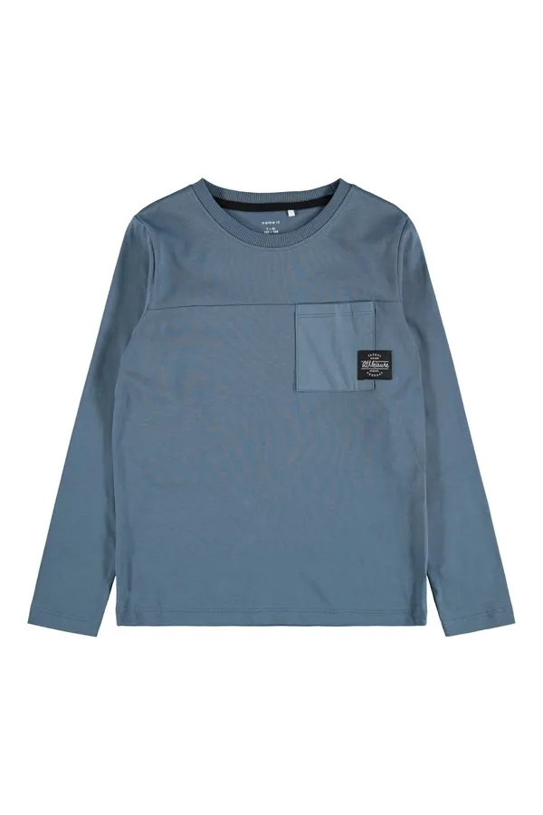 T-shirt Bambino Name It Blue