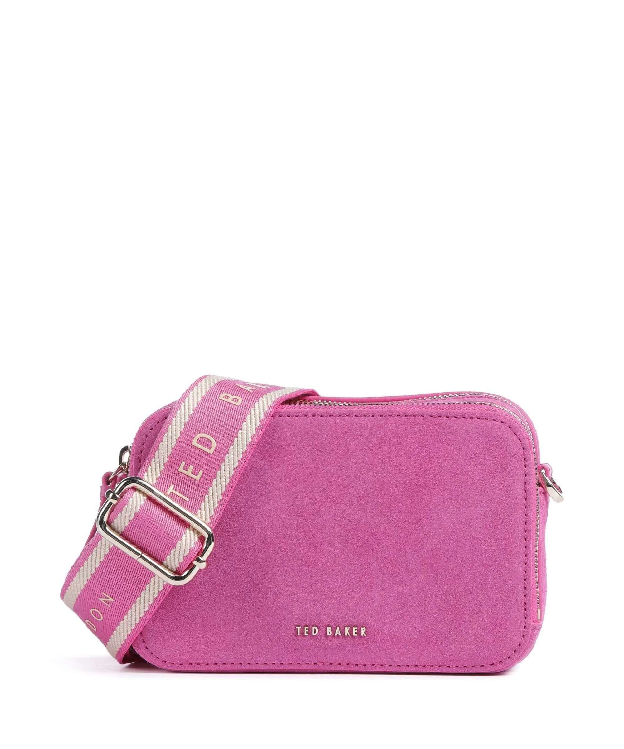 Ted Baker Stunnas Borsa a tracolla pelle bovina ruvida pink  
