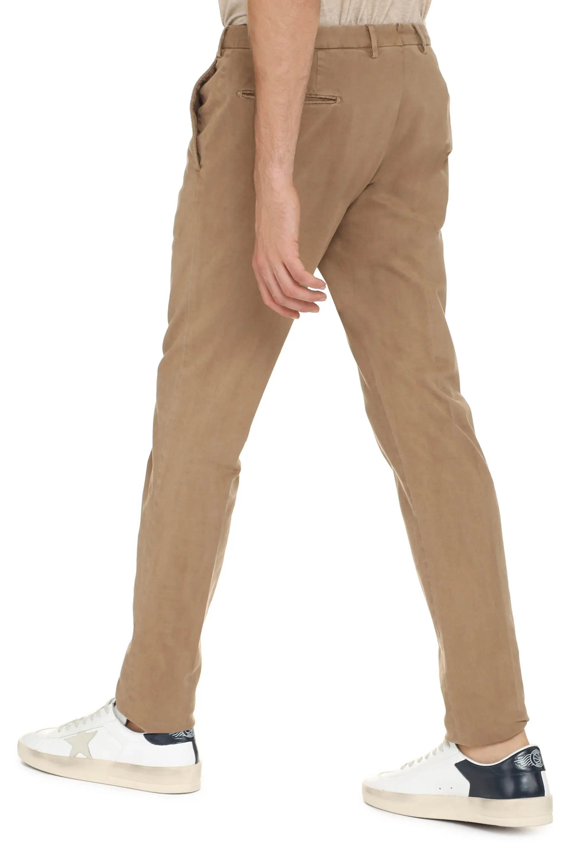 THE (Alphabet) THE (Pants) - Pantaloni chino in cotone stretch