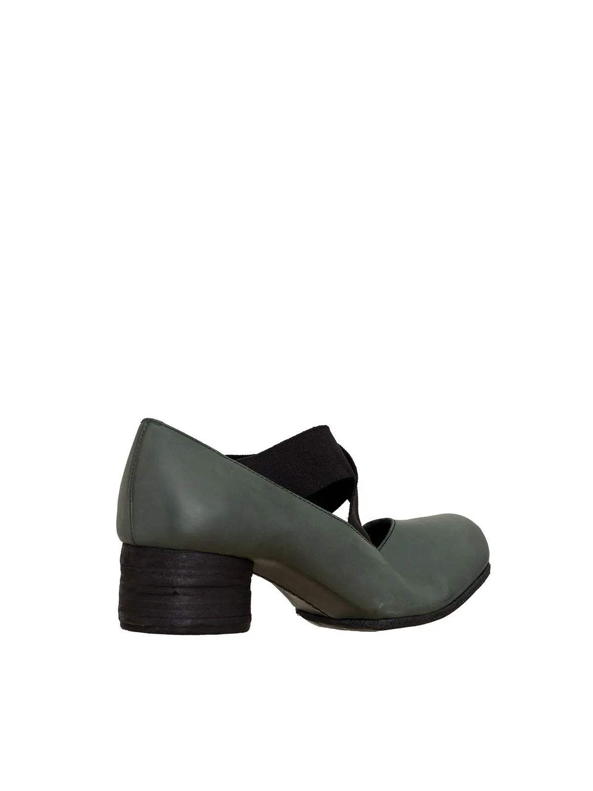UMA WANG  BALLERINA IN PELLE TACCO MEDIO 