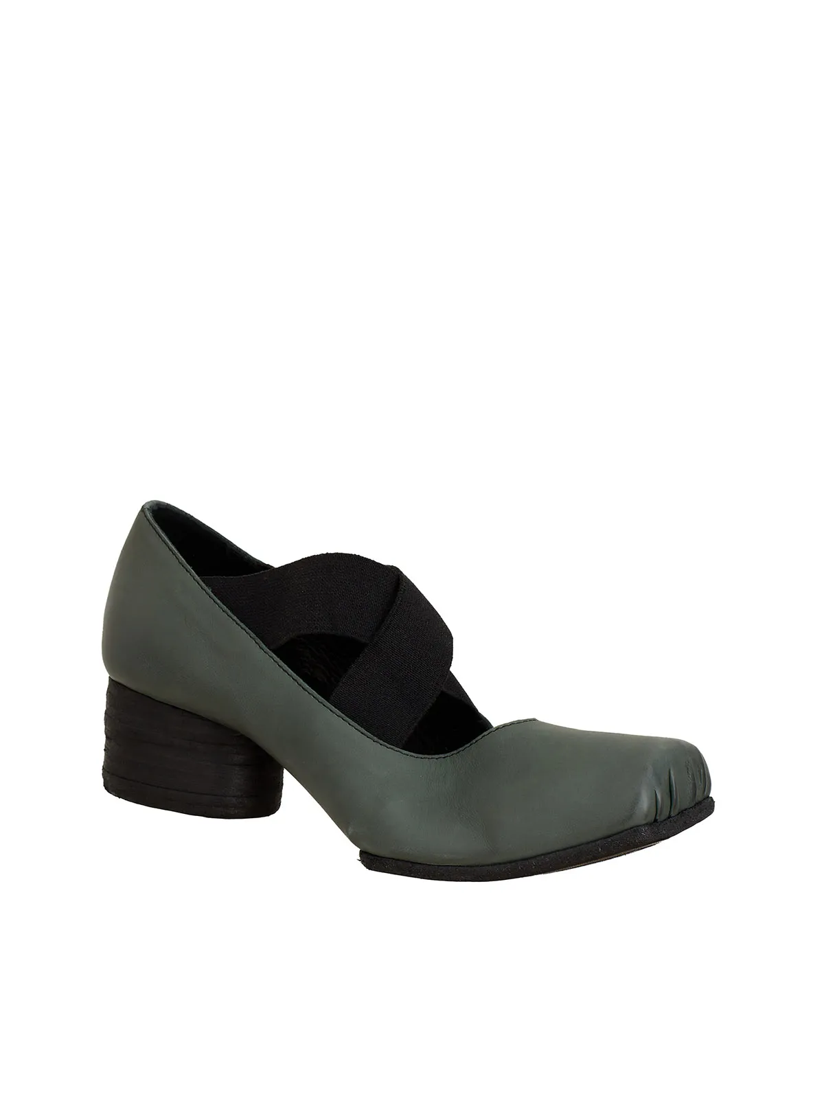 UMA WANG  BALLERINA IN PELLE TACCO MEDIO 