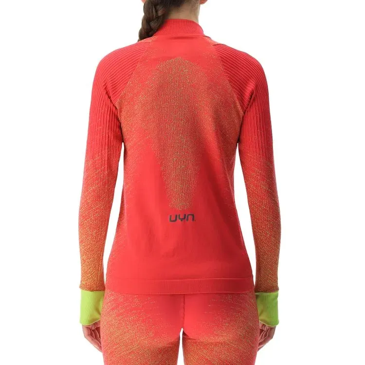 UYN Running Exceleration Shirt LongSleeve Zip Up Maglia Donna