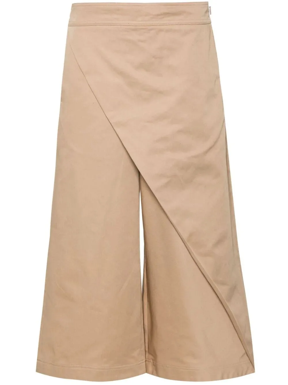 Wrapped Cropped Trousers