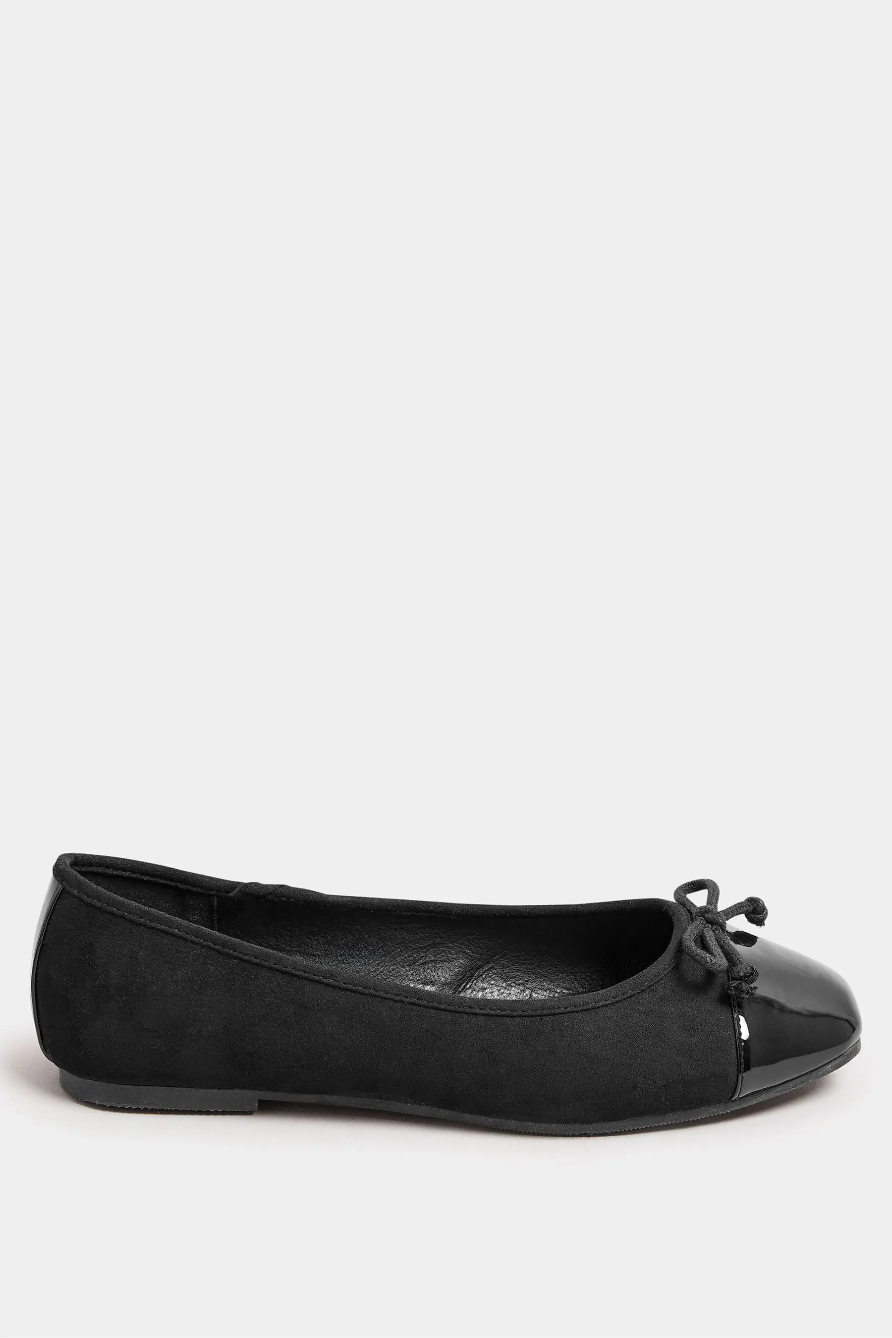 Yours Curve - Scarpe a ballerina con punta rinforzata e Vestibilità ampia extra