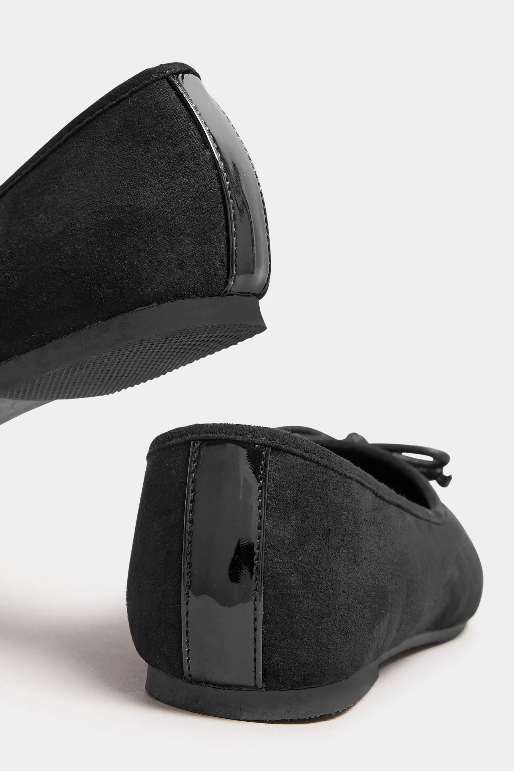 Yours Curve - Scarpe a ballerina con punta rinforzata e Vestibilità ampia extra