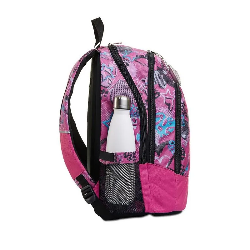 ZAINO SCUOLA SEVEN ADVANCED ORGANIZZATO ROMANTIC FREEDO GIRL 31X43X24CM 30LT TASCA P.PC MAX15